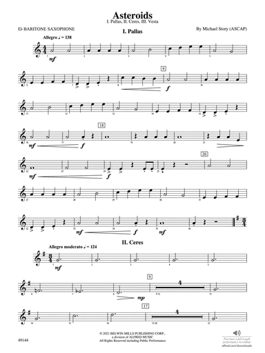 Asteroids: E-flat Baritone Saxophone