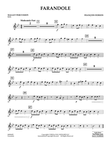 Farandole - Mallet Percussion
