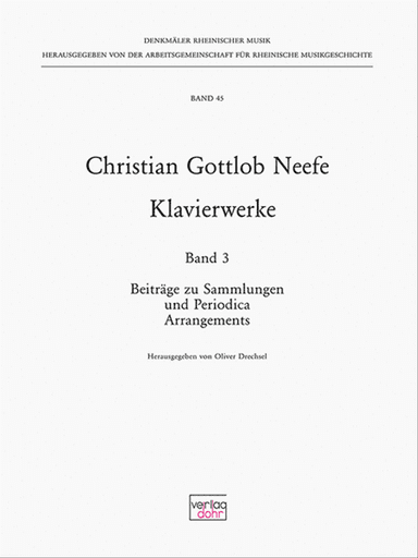 Klavierwerke Vol. 3 -Beiträge zu Periodika und Arrangements-