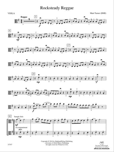 Rocksteady Reggae: Viola