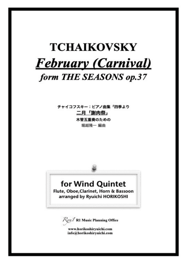 Tchaikovsky: THE SEASONS op.37 No.2 February (Carnival)