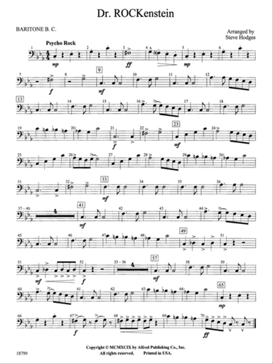 Dr. Rockenstein: Baritone B.C.