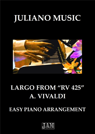 LARGO FROM "RV 425" (EASY PIANO) - A. VIVALDI