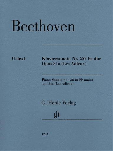 Piano Sonata No. 26 E-flat Major Op. 81a (Les Adieux) – Revised Edition