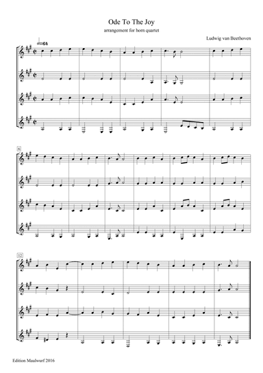 Ode To The Joy