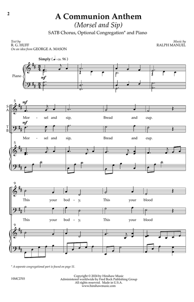 A Communion Anthem (Morsel and Sip)