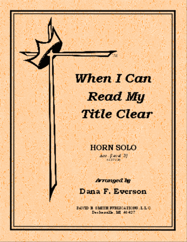 When I Can Read My Title Clear