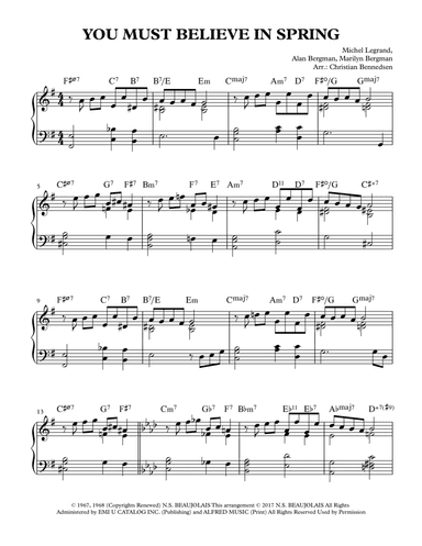 You Must Believe In Spring