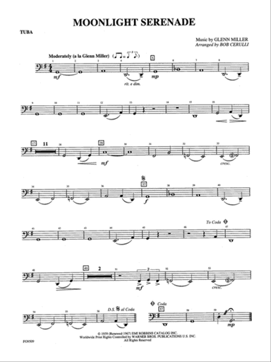 Moonlight Serenade: Tuba