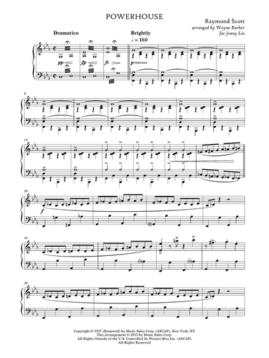 Powerhouse (arr. Wayne Barker)