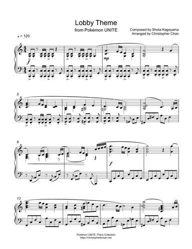 Lobby Theme (from Pokémon UNITE)