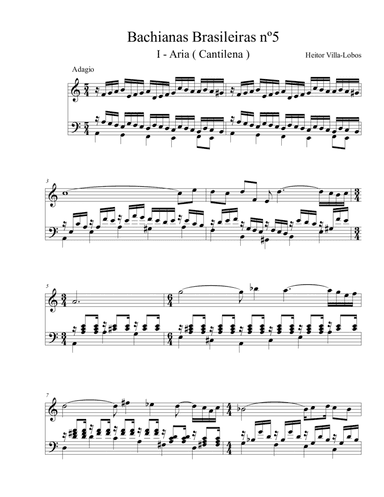 Bachiannas Brasileiras nÂș5