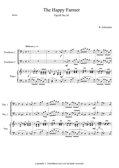 The Happy Farmer Op.68 No.10