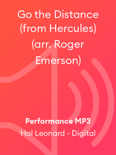 Go the Distance (from Hercules) (arr. Roger Emerson)