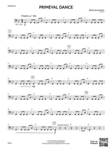 Primeval Dance: Timpani