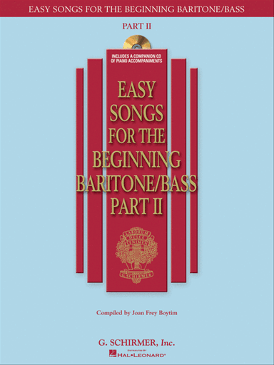 Easy Songs for the Beginning Baritone/Bass – Part II