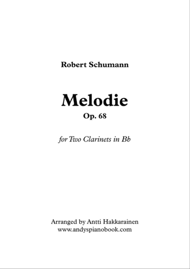 Melody - Clarinet Duet