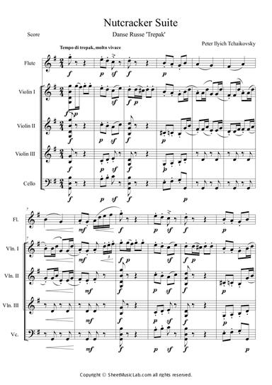 Nutcracker Op.71a - Danse Russe - Trepak