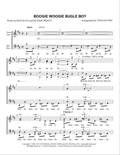 Boogie Woogie Bugle Boy