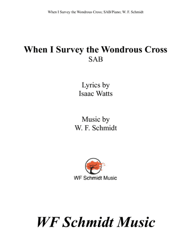 When I Survey the Wondrous Cross