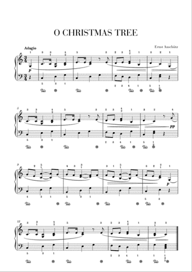O Christmas Tree - Intermediate Piano
