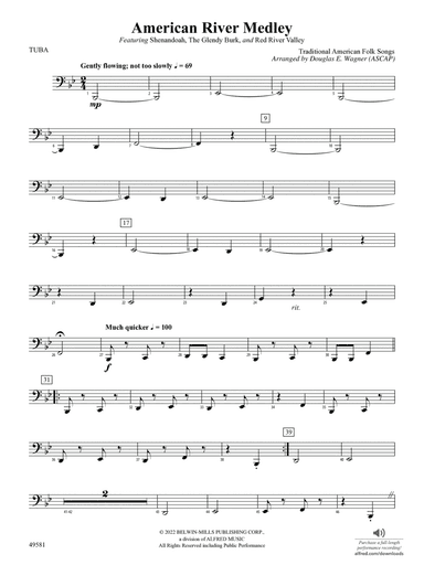 American River Medley: Tuba