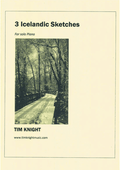 3 Icelandic Sketches ( Piano)