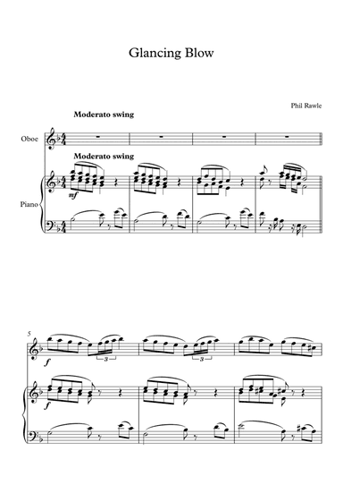 Glancing Blow - Oboe Solo