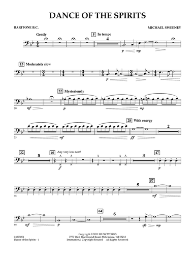 Dance Of The Spirits - Baritone B.C.