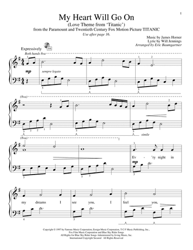 My Heart Will Go On (Love Theme from Titanic)
