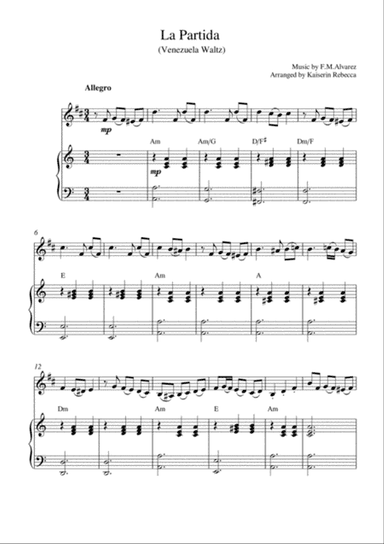 La Partida (Venezuela Waltz)