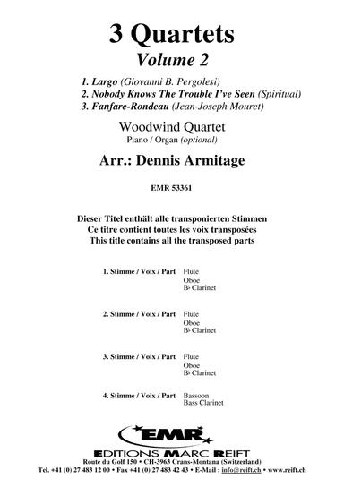 3 Quartets Volume 2