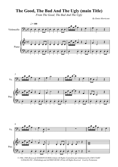 The Good, The Bad And The Ugly (main Title)