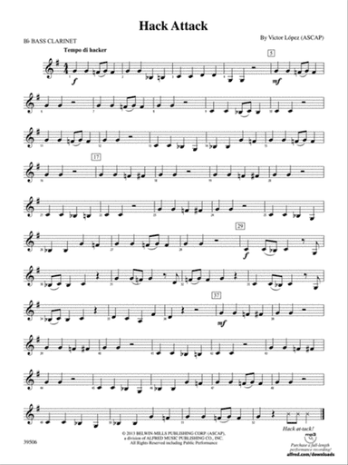 Hack Attack: B-flat Bass Clarinet