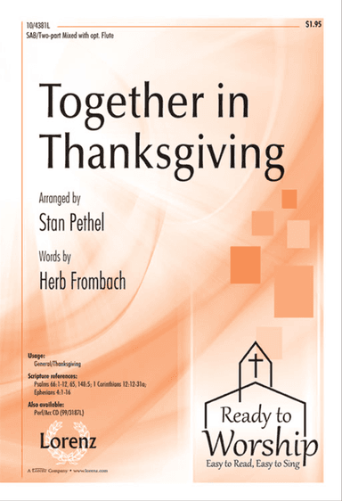 Together in Thanksgiving