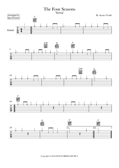 The Four Seasons - Spring - Allegro 1