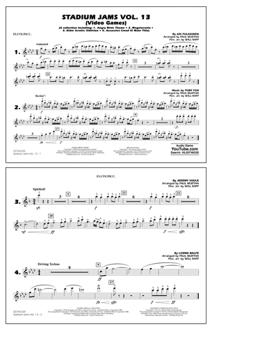 Stadium Jams Volume 13 (Video Games) - Flute/Piccolo