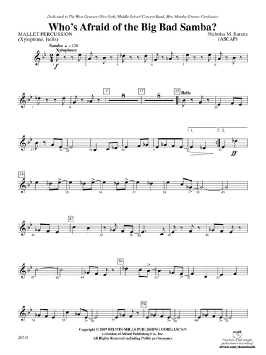 Who's Afraid of the Big Bad Samba?: Mallets