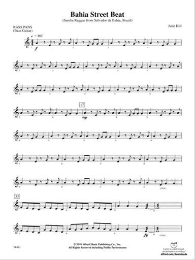Bahia Street Beat: 3rd Percussion