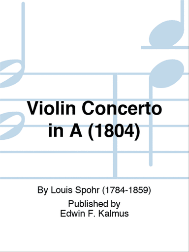 Violin Concerto in A (1804)