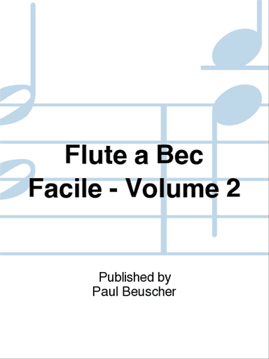 Flute a bec facile - Volume 2