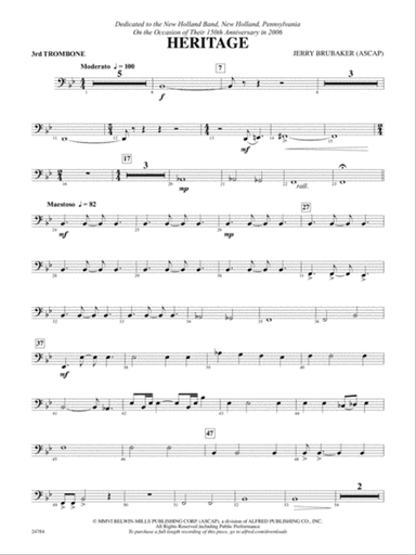 Heritage: 3rd Trombone