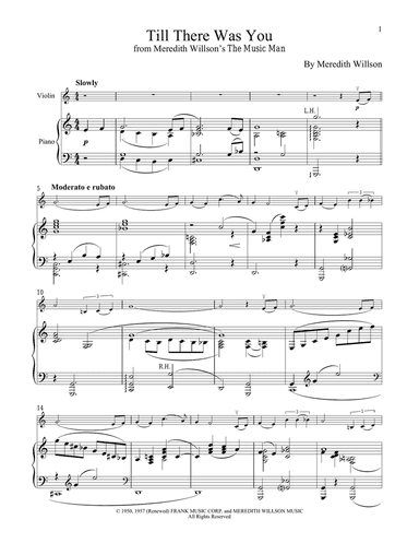 Till There Was You (from The Music Man)