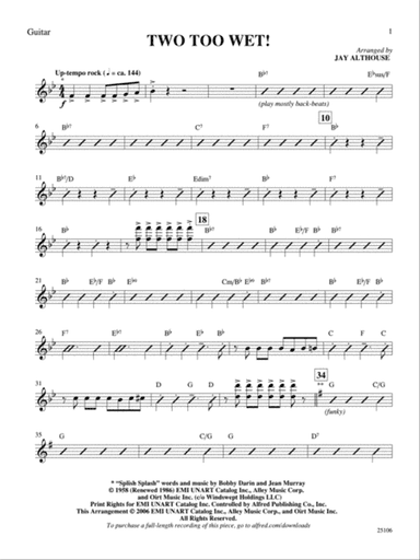 Two Too Wet!: Guitar