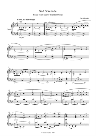 Sad Serenade