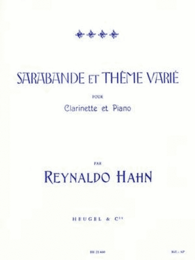 Sarabande Et Theme Varie