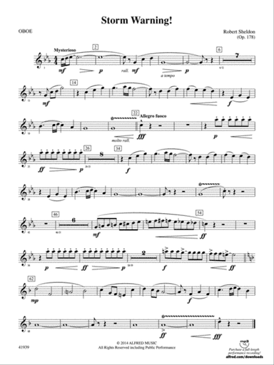 Storm Warning!: Oboe