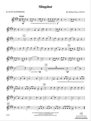 Slingshot: E-flat Alto Saxophone