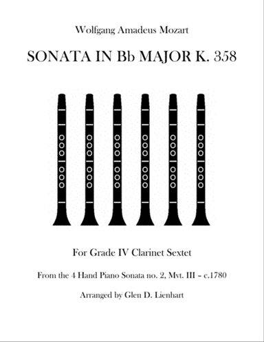 Sonata in Bb Major K 358