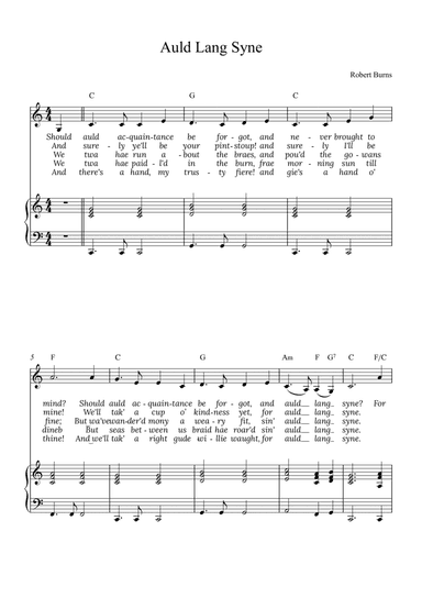 Auld Lang Syne